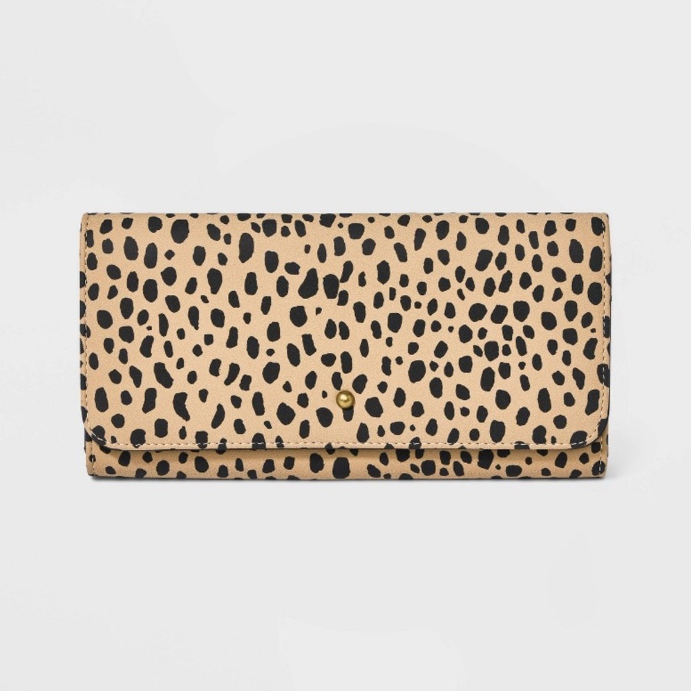 Leopard Print Wallet